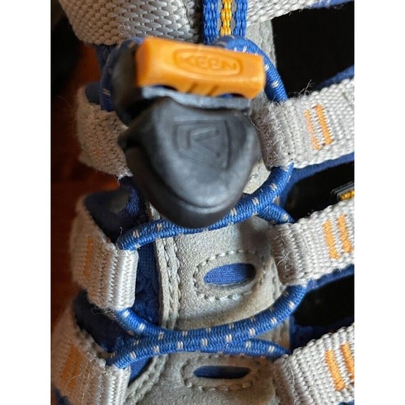 Keen Newport H2 Little Kids Sport Water Hiking Sandals SZ 12 Blue Gray - Picture 7 of 9
